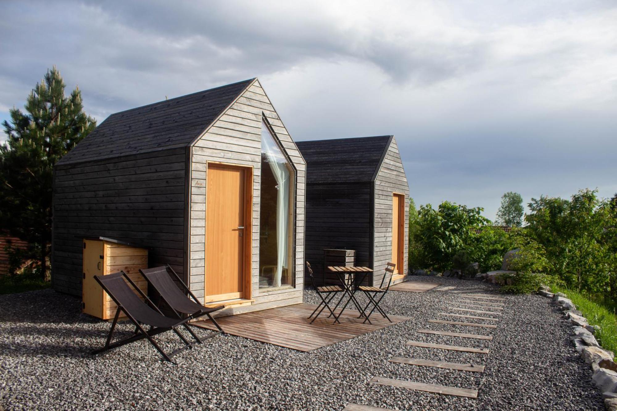 Hiška-Glamping Hotel Ajdovščina Eksteriør billede